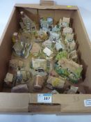 Collection of Lilliput Lane cottages in one box