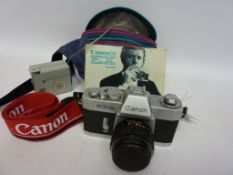 Canon EE EX camera with Kobold light meter