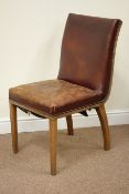 Art Deco period chair, shaped walnut back,