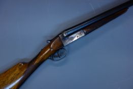 Shotgun certificate required - Spanish Ugartechea 12 bore side by side double barrel sporting gun