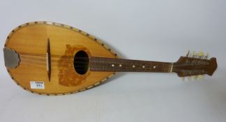 Musical Instruments - 20th century Italian mandolin L52cm Condition Report <a