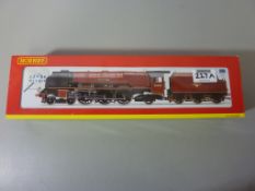 Toys/Models - Hornby OO gauge locomotive 'City of Leeds' 4624A and tender (boxed)