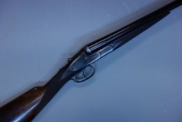 Shotgun certificate required - Cogswell & Harrison of London 12 bore side by side double barrel