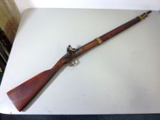 Replica Napoleonic flintlock long rifle Condition Report <a href='//www.