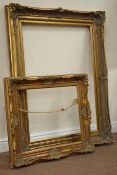 Large gilt wood and moulded frame (130cm x 103cm),