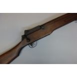 WWII Swift Training Rifle, manufacturer's metal plate stamped 9B/1588 Series B2591,