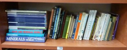 Books - relating to Gemstones and Geology (4 shelves)