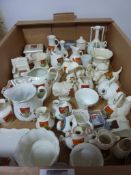 Crested Ware - collection of crested china bearing the arms of Scarborough