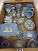 Collection of Wedgwood Jasperware in one box