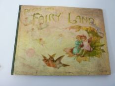 Books - 'Peeps Into Fairyland - A Panorama Picture Book of Fairy Stories with an Introduction by F.