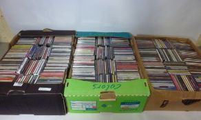 Collection of CDs in three boxes Condition Report <a href='//www.davidduggleby.