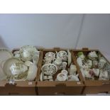 Royal Kent tea and dinner service - six place settings, Paragon 'Rockingham' tea and coffeeware,