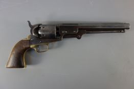 Colt 6 shot .36 1851 pattern Navy percussion revolver No.24164 & 24334, 18.