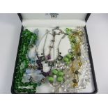 1930s/40s necklaces in one box