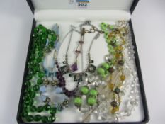 1930s/40s necklaces in one box