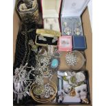 Costume jewellery in one box