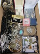 Costume jewellery in one box