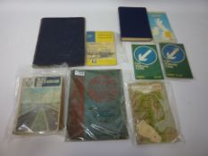 Automobilia/Books - 1930s 'Newnes Simplified Motoring Maps of Great Britain' and other vintage