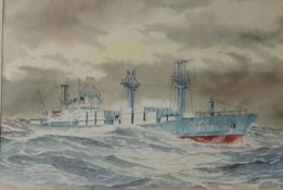 'SS Lindfield' - ship's portrait,