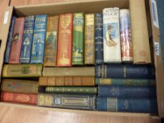 May Baldwin and other early 20th century novels in one box