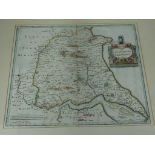 'The East Riding of Yorkshire', late 17th century Robert Morden map,