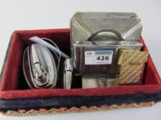 Collection of lighters etc in one box Condition Report <a href='//www.