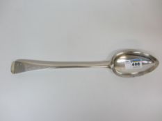 Early George II silver basting spoon by John Wrenn I London 1731 approx 4.