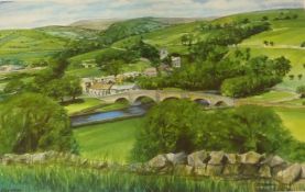 'Burnsall by the River Wharfe',