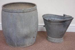 Circular dolly tub and bucket