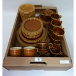 Hornsea pottery 'Heirloom' and 'Saffron' tea and dinnerware in one box