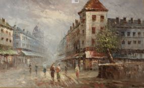 Parisian Street scene,