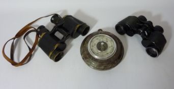 Pair WWII period Kershaw binoculars,