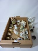 Lilliput Lane cottages, figurines, Noritake hand painted china,