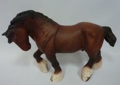 Royal Doulton matt shire horse