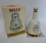 Bell's Scotch Whisky commemorative decanter and contents