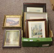 Quantity of paintings by various artists including C.B.Lait, Ken Hammond, Des Sythes and C.J.
