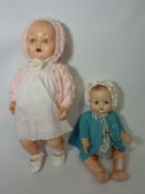 Vintage dolls - c.1950s Roddy doll and a c.