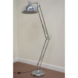 Large angle-poise style standard lamp (This item is PAT tested - 5 day warranty from date of sale)