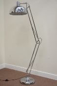 Large angle-poise style standard lamp (This item is PAT tested - 5 day warranty from date of sale)