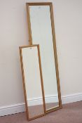 Rectangular bevel edged mirror and another rectangular mirror Condition Report