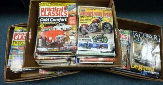 Automobilia - collection of 'Practical Classics',