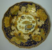 Late 19th/early 20th century Royal Crown Derby cabinet plate D23cm Condition Report