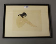 Seated Female Nude,