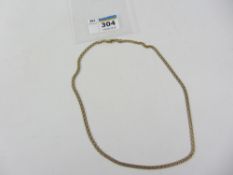 Gold chain necklace stamped 375 approx 7gm Condition Report <a href='//www.