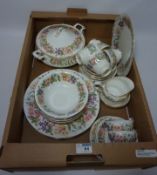 Paragon 'Country Lane' tea and dinnerware in one box Condition Report Tea Service -