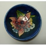 Moorcroft 'Frilled Orchid' footed dish D11cm Condition Report <a href='//www.