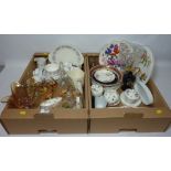 Royal Worcester 'Evesham' gateau plate, Minton 'Marlow', tea set,