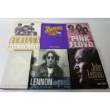 Books- 'The Lives of John Lennon' by Albert Goldman and two other books relating to the same