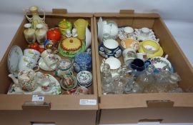 Vintage ceramics including Carlton Ware, oriental ceramics,