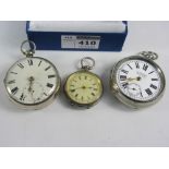 Victorian silver pocket watch London 1870, continental pocket watch 935,